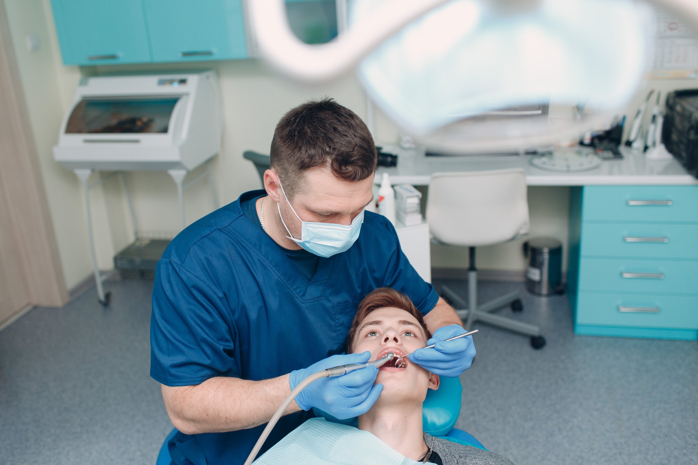 Dentist and Patient